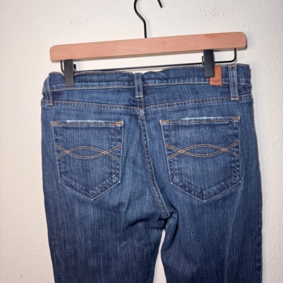Abercrombie & Fitch Emma Bootcut Vintage Jeans Women's 4R Dark Wash Blue Y2K - Picture 4 of 4